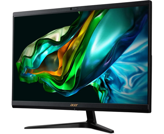  Моноблок Acer Aspire C22-1800 (DQ.BKGCD.006) 21.5" Full HD i3 1315U (1.2) 8Gb SSD512Gb UHDG CR Eshell GbitEth 65W клавиатура мышь Cam черный 1920x1080 