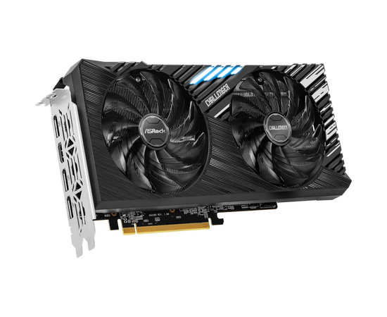  Видеокарта ASRock RX7600XT Challenger (RX7600XT CL 16GO) 16GB OC GDDR6 128-Bit HDMI DPx3 2Fan RTL 