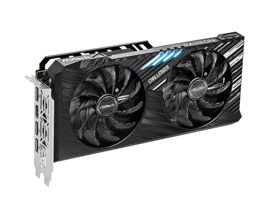  Видеокарта ASRock RX7600XT Challenger (RX7600XT CL 16GO) 16GB OC GDDR6 128-Bit HDMI DPx3 2Fan RTL 