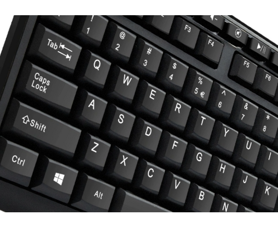  Клавиатура OKLICK 305M черный USB Multimedia 