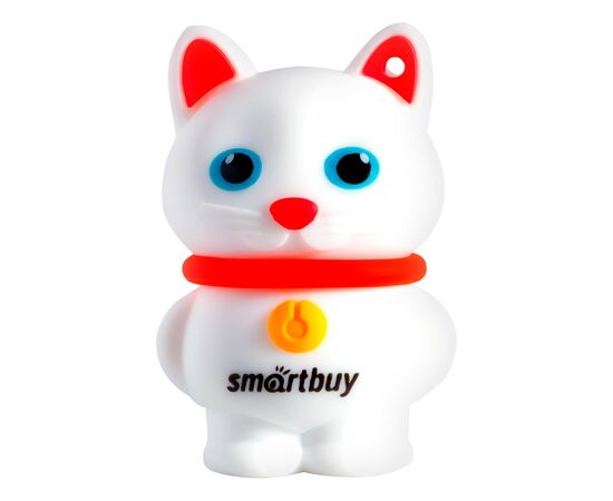  USB  64GB  Smart Buy Wild series  Котёнок  белый 