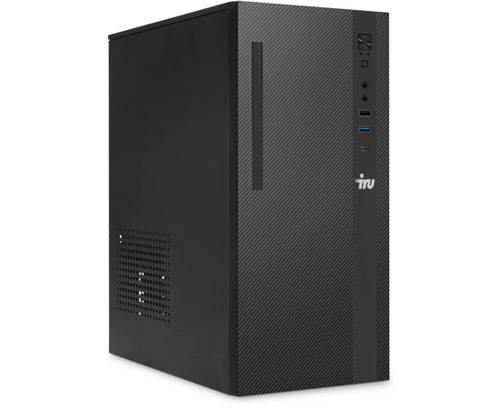  ПК iRU 310SC (1969065) Intel Core i5 12400, DDR4 16ГБ, 512ГБ(SSD), Intel UHD Graphics 730, Windows 11 Professional, черный 