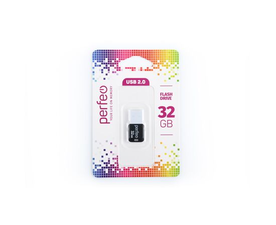  Флешка Perfeo USB 32GB M02 Белая 