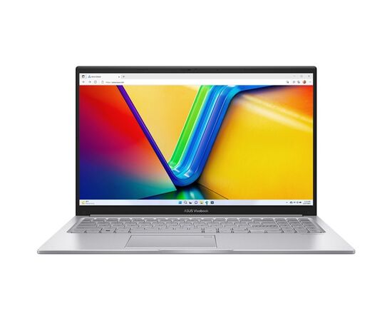  Ноутбук Asus VivoBook X1504ZA-BQ501 (90NB1022-M00R90) i5 1235U 8Gb SSD512Gb Intel UHD Graphics 15.6" IPS FHD (1920x1080) noOS silver 