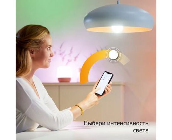  Умная лампа Gauss IoT Smart Home (1070112) E27 10Вт 1055lm Wi-Fi 