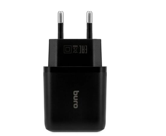  Сетевое зарядное устройство Buro BUWH1 15.5W 3.1A 2xUSB черный (BUWH15S200BK) 