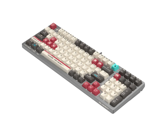  Клавиатура A4Tech Bloody S98 Pixels Red механическая серый/бежевый USB for gamer LED (S98) 