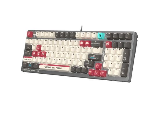 Клавиатура A4Tech Bloody S98 Pixels Red механическая серый/бежевый USB for gamer LED (S98) 