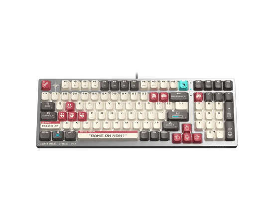  Клавиатура A4Tech Bloody S98 Pixels Red механическая серый/бежевый USB for gamer LED (S98) 