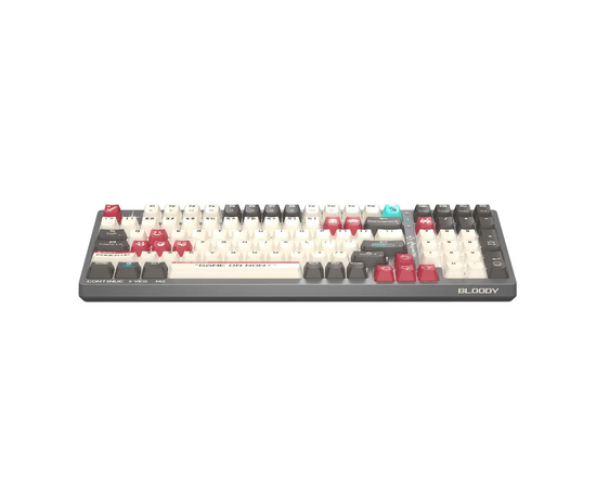  Клавиатура A4Tech Bloody S98 Pixels Red механическая серый/бежевый USB for gamer LED (S98) 