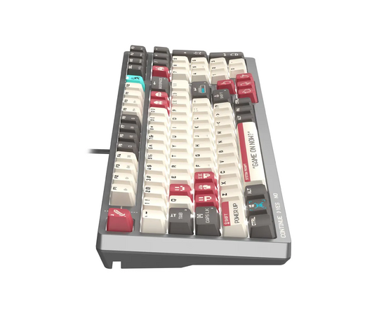  Клавиатура A4Tech Bloody S98 Pixels Red механическая серый/бежевый USB for gamer LED (S98) 