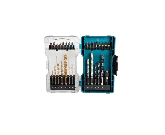  Набор бит и сверл Makita E-07054 универсальный 29пред для шуруповертов/дрелей 