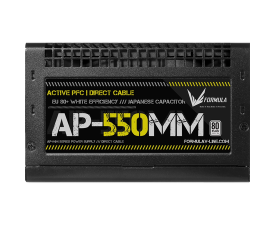  Блок питания Formula AP-550ММ 80 Plus White ATX 550W (20+4pin) APFC 120mm fan 6xSATA RTL 