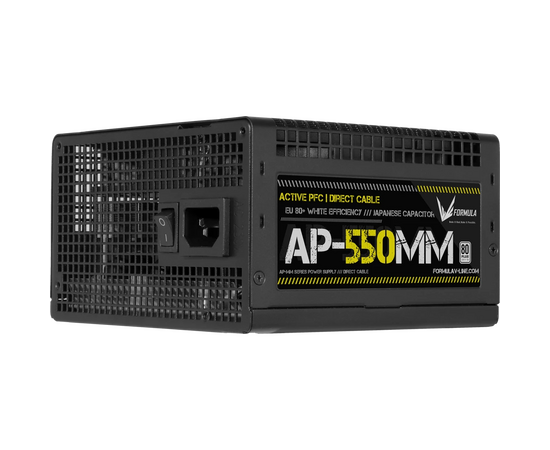  Блок питания Formula AP-550ММ 80 Plus White ATX 550W (20+4pin) APFC 120mm fan 6xSATA RTL 