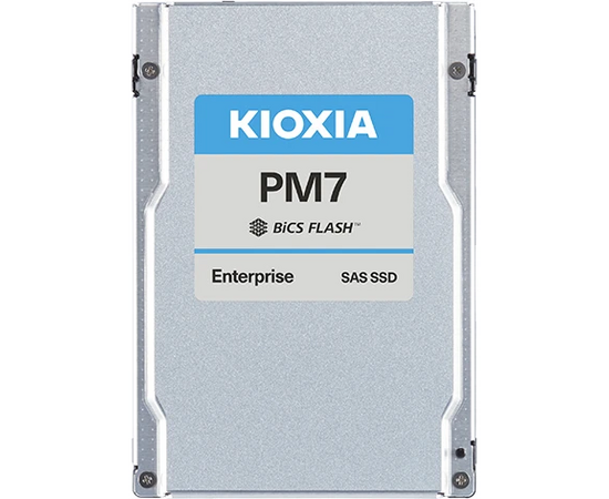  SSD KIOXIA PM7-R KPM7VRUG15T3, 15360GB, 2.5" 15mm, SAS 24G, TLC, R/W 4200/4100 MB/s, IOPs 720K/160K 