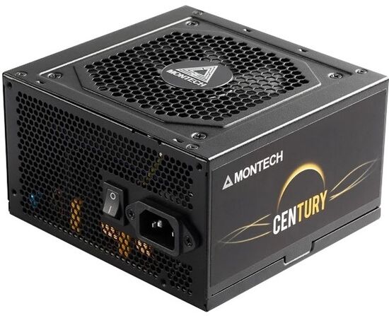  Блок питания Montech Century 850W / ATX 2.43, APFC, 80 Plus Gold, Full Bridge LLC, DC-DC, Japan caps, 120mm fan, full modular 
