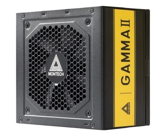  Блок питания Montech Gamma II 750W / ATX 2.43, APFC, 80 Plus Gold, LLC+DC-DC, Japan caps, 120mm fan, non-modular 