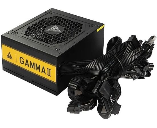  Блок питания Montech Gamma II 750W / ATX 2.43, APFC, 80 Plus Gold, LLC+DC-DC, Japan caps, 120mm fan, non-modular 
