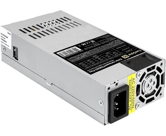  Блок питания ExeGate F500AS EX292235RUS 500W (Flex ATX, for ITX case, APFC, КПД 80 (80 Plus), 4cm fan, 24pin, 4+4pin, 3xSATA, 2xIDE) 