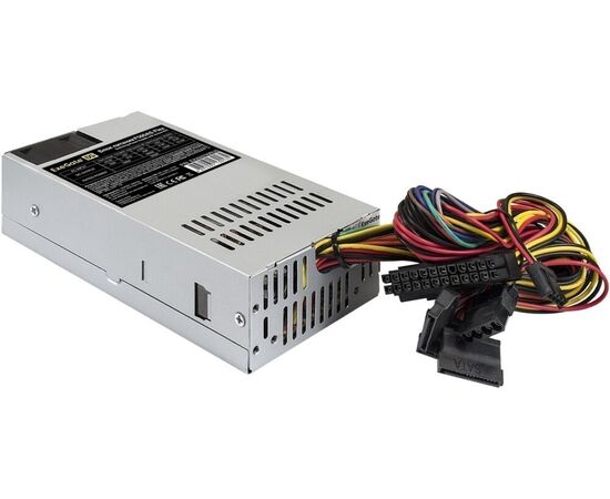  Блок питания ExeGate F500AS EX292235RUS 500W (Flex ATX, for ITX case, APFC, КПД 80 (80 Plus), 4cm fan, 24pin, 4+4pin, 3xSATA, 2xIDE) 