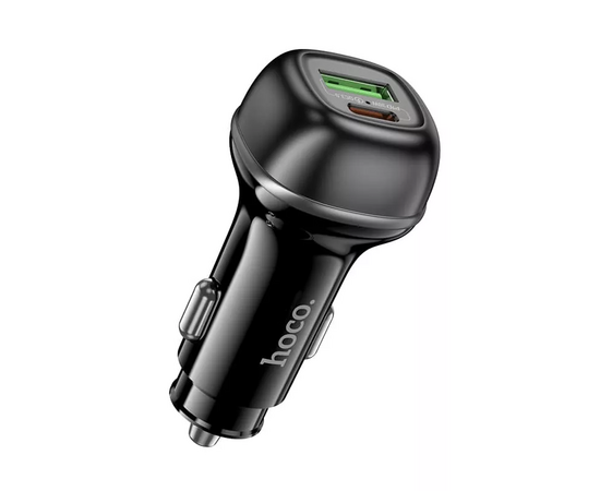  АЗУ Hoco Z58A Rank 48W dual port PD30W+QC3.0 car charger 