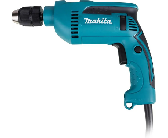  Дрель ударная Makita HP1641K 680Вт патрон:быстрозажимной реверс (кейс в комплекте) 