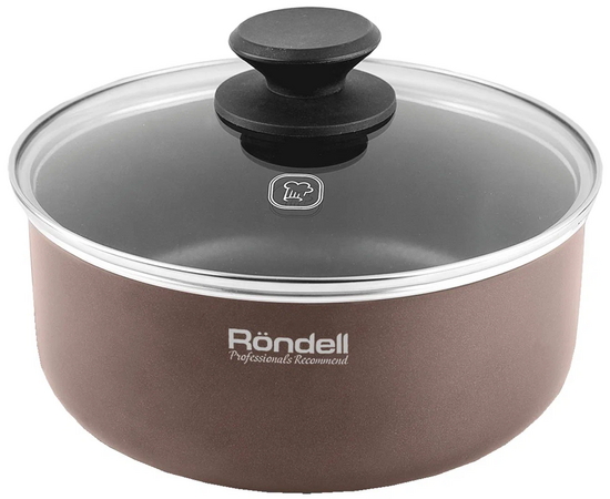  Набор посуды Rondell Kortado RDA-1012BN коричневый 