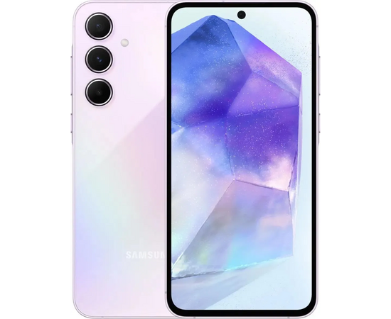  Смартфон Samsung Galaxy A55 8/256Gb Lavender (SM-A556ELVCCAU) 