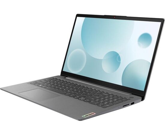  Ноутбук LENOVO IdeaPad 3 15IAU7 (82RK00TQPS) 15.6" TN FHD/Core i3 1215U/4Gb/256Gb SSD/VGA int/noOS/gray 