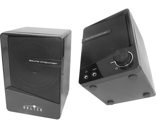  Колонки Oklick OK-126 2.0 черный 