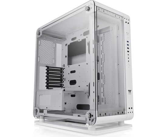  Корпус Thermaltake Core P6 TG CA-1V2-00M6WN-00 белый без БП ATX 18x120mm 12x140mm 2xUSB2.0 2xUSB3.0 audio bott PSU 