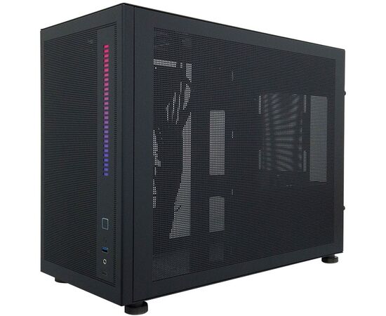  Корпус 1STPLAYER Miku Mi6 Black / mATX / Mi6-BK 