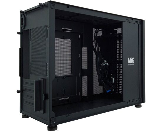  Корпус 1STPLAYER Miku Mi6 Black / mATX / Mi6-BK 