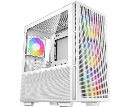  Корпус DeepCool CH560 Digital WH White (R-CH560-WHAPE4D-G-1) (ATX, без БП, 2хUSB, с окном) 