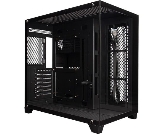  Корпус 1STPLAYER Megaview MV8-TP (MV8-TP-BK) Black / ATX 