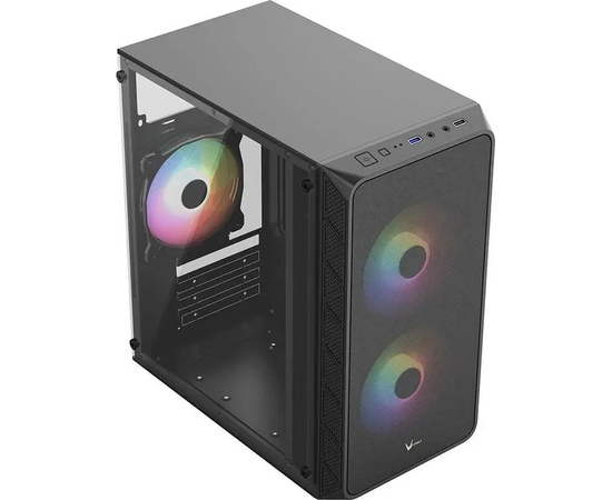  Корпус Formula Air Mesh G4 Plus (Air Mesh G4 B+) черный без БП mATX 1xUSB2.0 1xUSB3.1 audio 