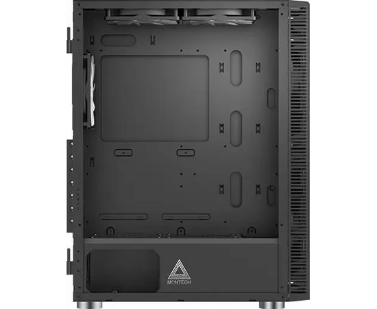  Корпус Montech X3 Glass черный без БП ATX 6x120mm 2xUSB3.0 1xUSB3.1 audio bott PSU 