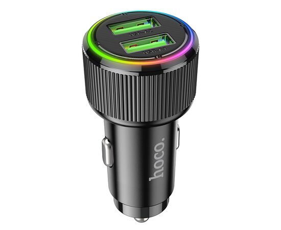  Адаптер Автомобильный Hoco NZ14 Guerrero 36W (black) (229382) 