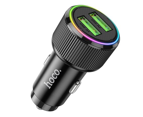  Адаптер Автомобильный Hoco NZ14 Guerrero 36W (black) (229382) 