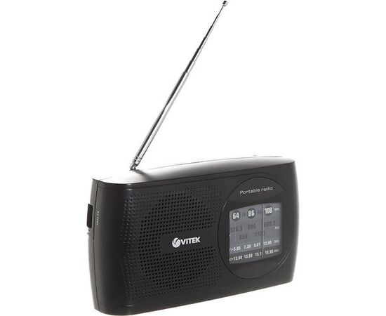  Радиоприемник Vitek VT-3587 черный 