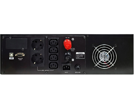  ИБП Powercom Infinity INF-500AP RM (3U) 300Вт 500ВА черный 