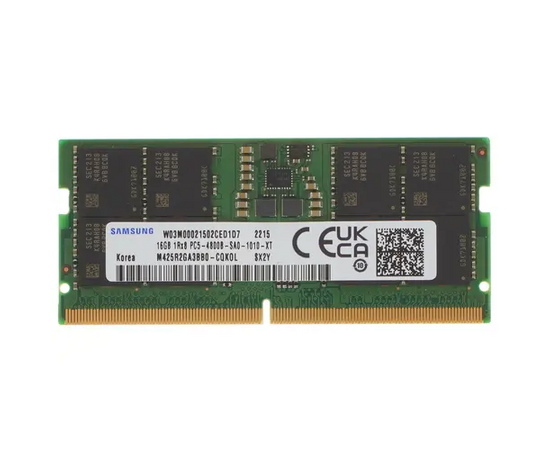  ОЗУ Samsung M425R2GA3BB0-CQK DDR5 16GB 4800MHz OEM PC5-38400 CL40 SO-DIMM 288-pin 1.1В dual rank OEM 
