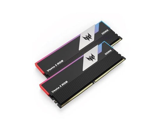  ОЗУ Acer Predator Vesta II RGB 32Gb (BL.9BWWR.327) (2x16) DDR5 6000Mhz CL30 (30-38-38-76) 1.35V Black 