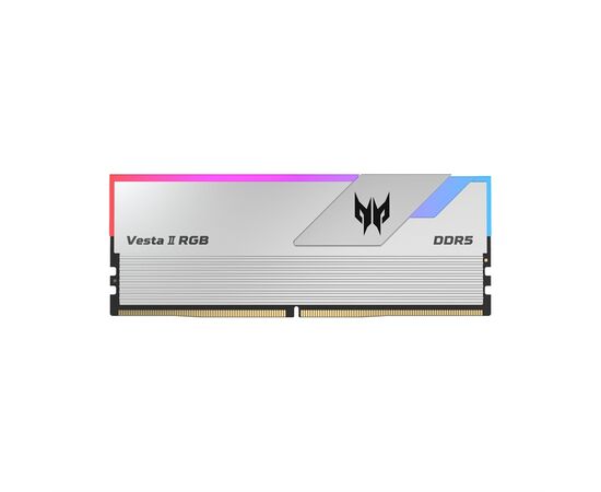  ОЗУ Acer Predator Vesta II RGB 32Gb (BL.9BWWR.331) (2x16) DDR5 6400Mhz CL32 (32-39-39-102) 1.35V Silver 