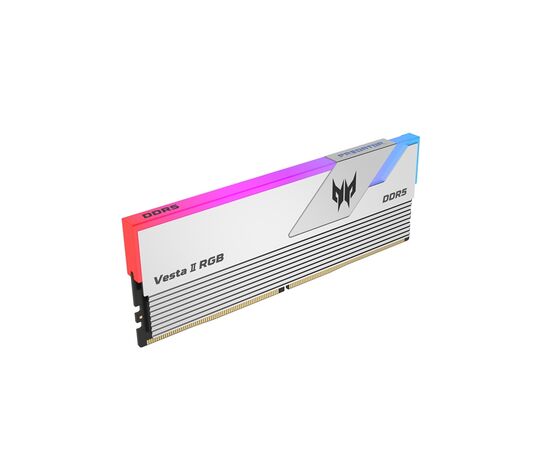  ОЗУ Acer Predator Vesta II RGB 32Gb (BL.9BWWR.331) (2x16) DDR5 6400Mhz CL32 (32-39-39-102) 1.35V Silver 