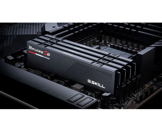  ОЗУ G.SKILL Ripjaws S5 (F5-6000J3040G32GX2-RS5K) 64GB (2x32GB) DDR5 6000MHz CL30 (30-40-40-96) 1.4V / Black 