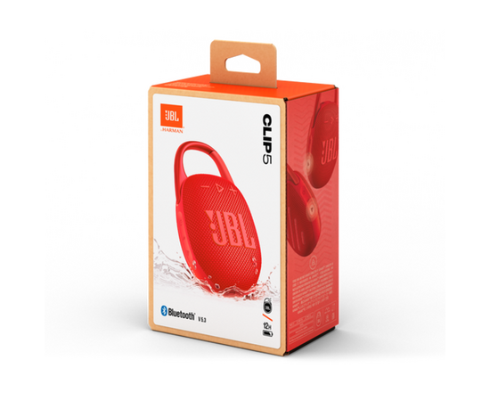 Портативная акустическая система JBL CLIP 5  (красный) 