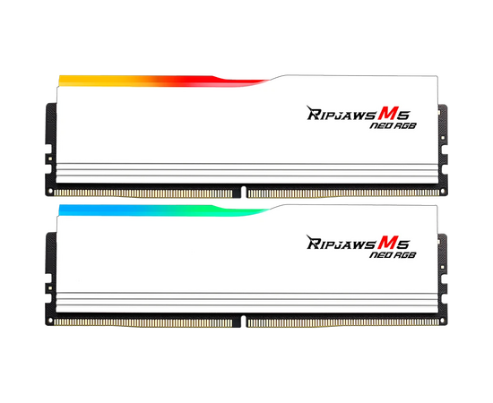  ОЗУ G.SKILL RipJaws M5 Neo RGB (F5-6000J3636F16GX2-RM5NRW) 32GB (2x16GB) 6000MHz CL36 (36-36-36-96) 1.35V DDR5 