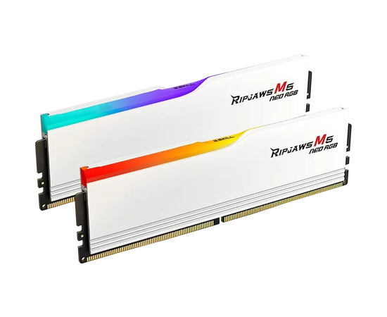  ОЗУ G.SKILL RipJaws M5 Neo RGB (F5-6000J3636F16GX2-RM5NRW) 32GB (2x16GB) 6000MHz CL36 (36-36-36-96) 1.35V DDR5 
