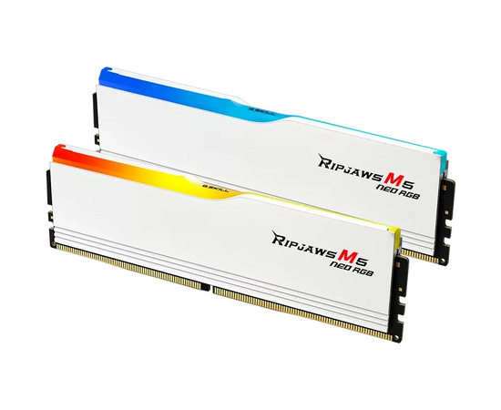  ОЗУ G.SKILL RipJaws M5 Neo RGB (F5-6000J3636F16GX2-RM5NRW) 32GB (2x16GB) 6000MHz CL36 (36-36-36-96) 1.35V DDR5 